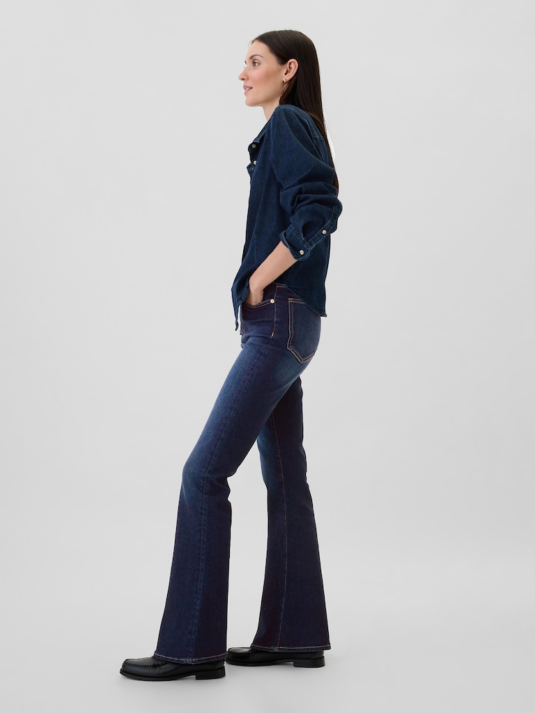 High Rise Soft Vintage Flare Jeans