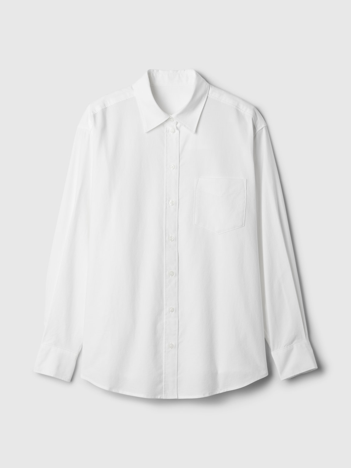 Organic Cotton Oxford Big Shirt