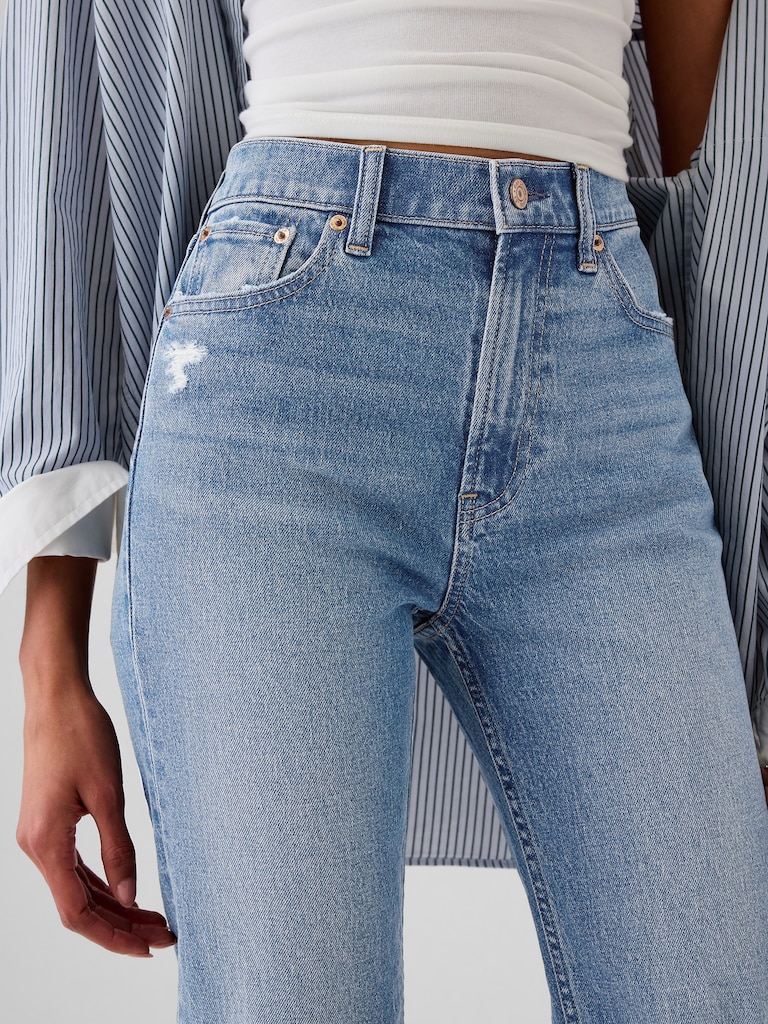 High Rise '90s Slim Straight Jeans