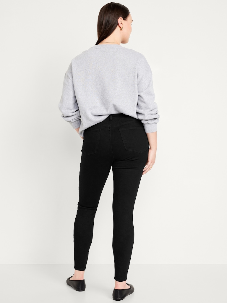 High-Waisted Rockstar Super-Skinny Jeans