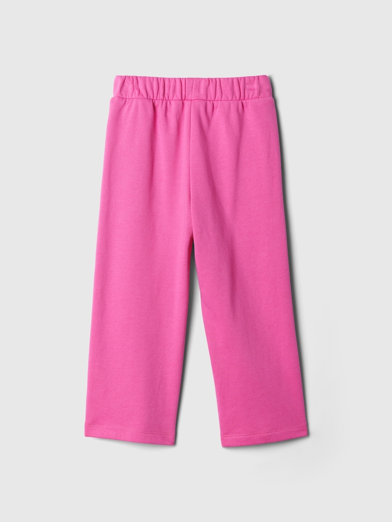 Baby & Toddler VintageSoft Wide-Leg Logo Sweatpants