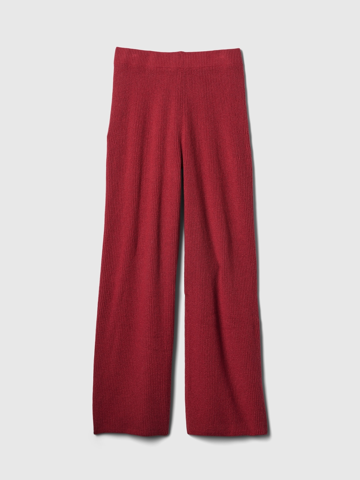 CashSoft Shaker-Stitch Sweater Pants