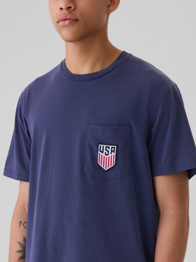 Team USA Graphic Pocket T-Shirt