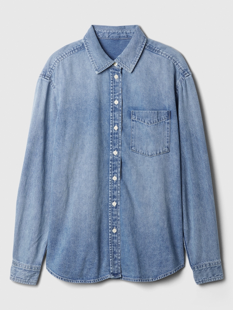 Denim Big Shirt