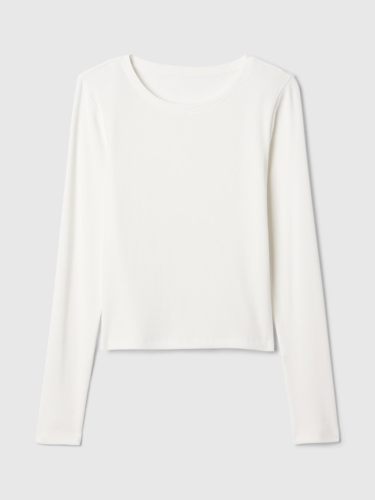 Modern Rib Crop T-Shirt