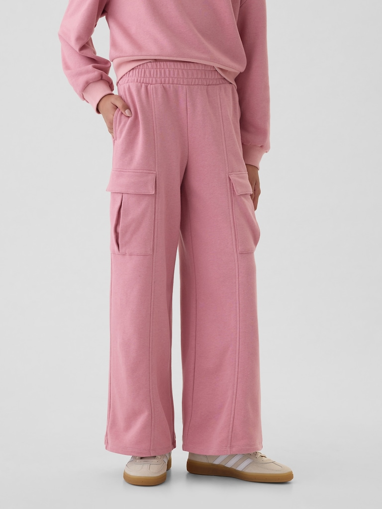Kids VintageSoft Seamed Cargo Sweatpants