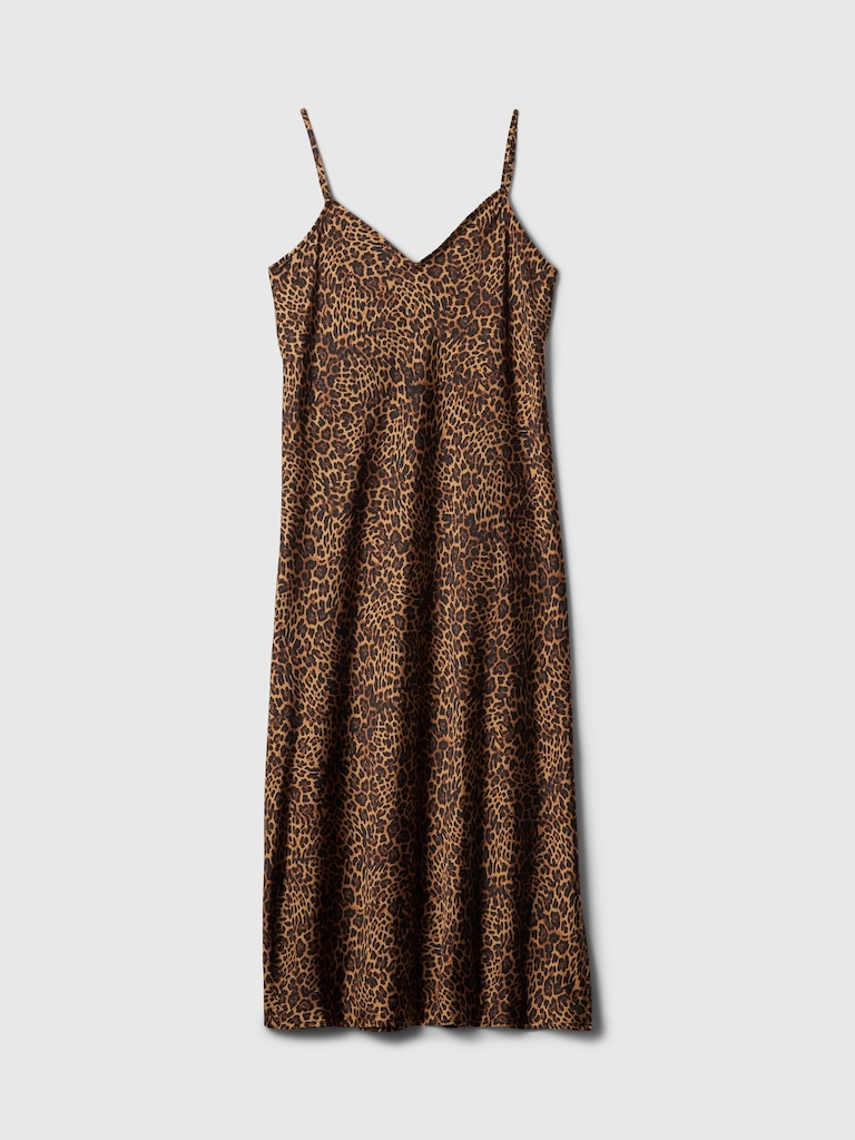 Satin Midi Dress