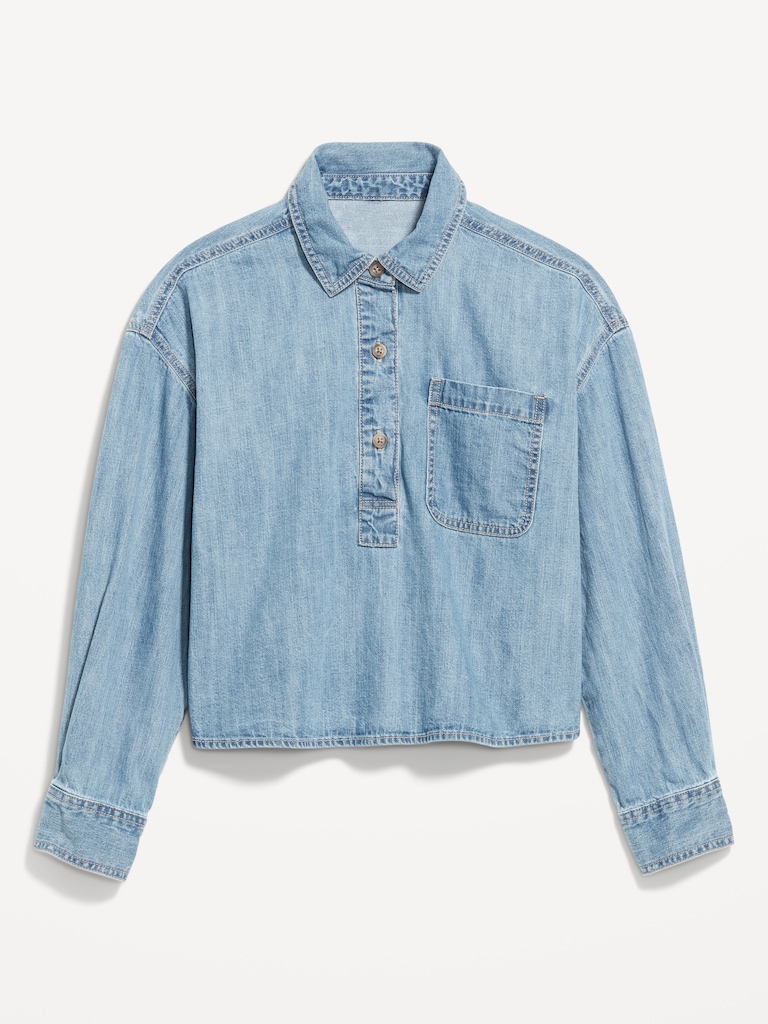 Jean Popover Shirt
