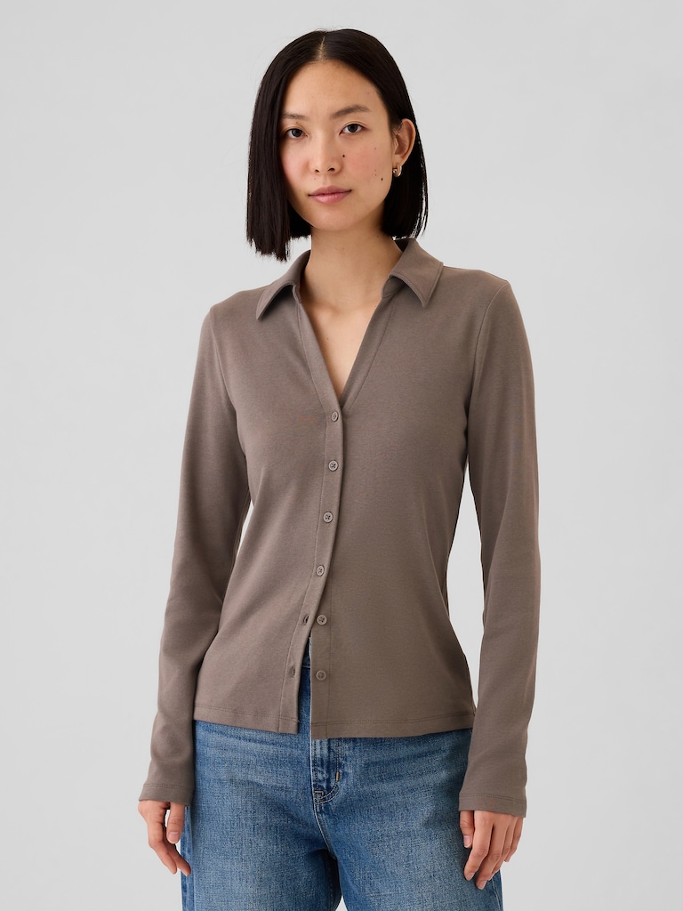 Modern Button-Down Shirt