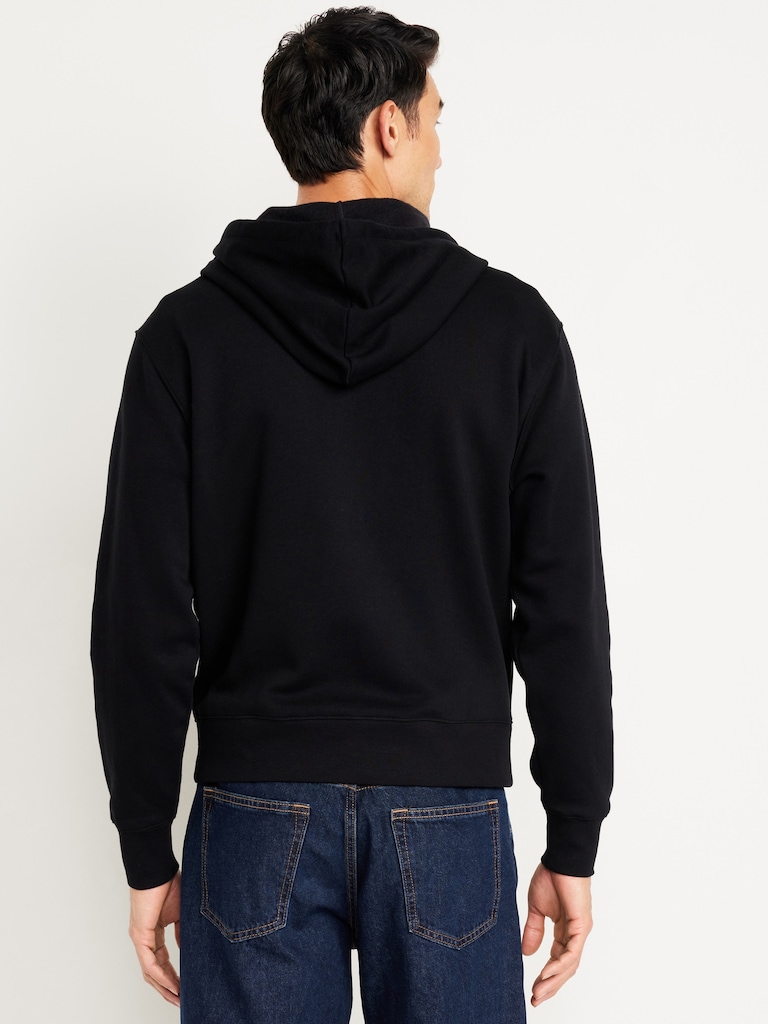 Loose Logo Zip Hoodie