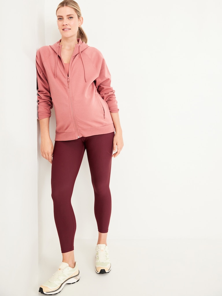 Maternity Full-Panel PowerSoft 7/8 Leggings