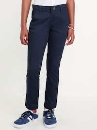 Skinny School Uniform Pants for Girls