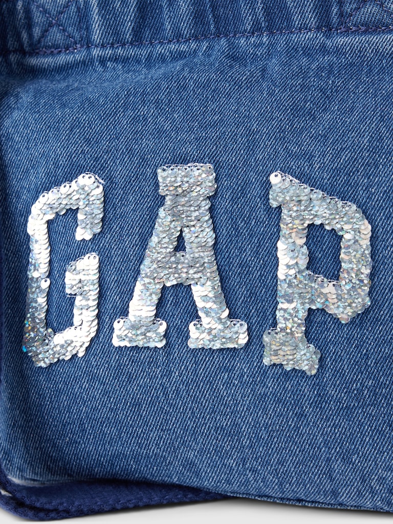 Kids Sparkle Logo Tote Bag