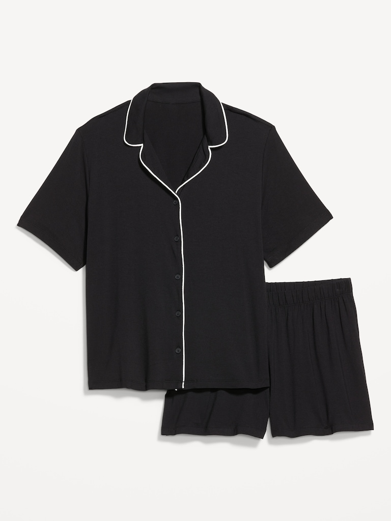 Sunday Sleep Knit Jersey Short Set