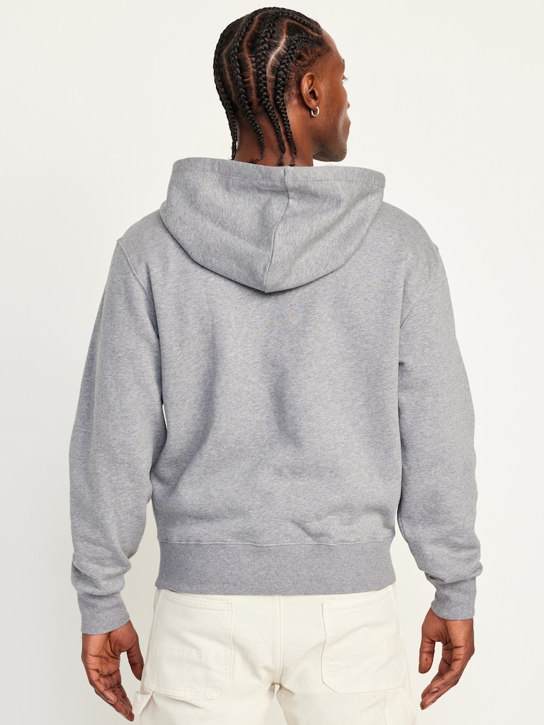 Loose Logo Zip Hoodie