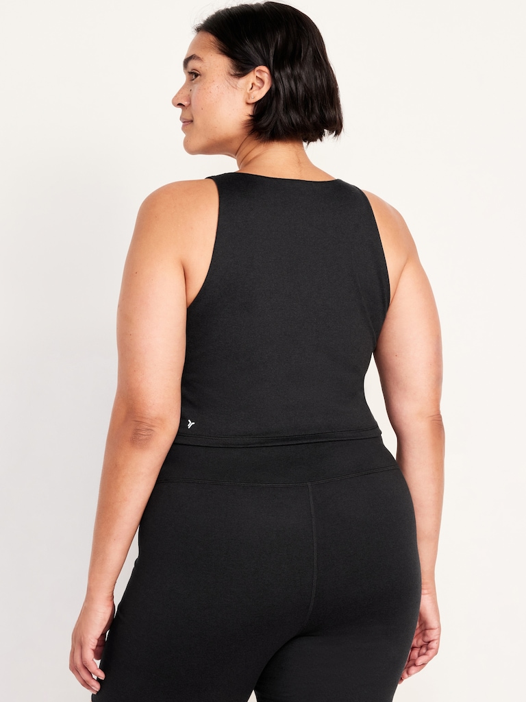 CloudComfy High-Neck Longline Sports Bra