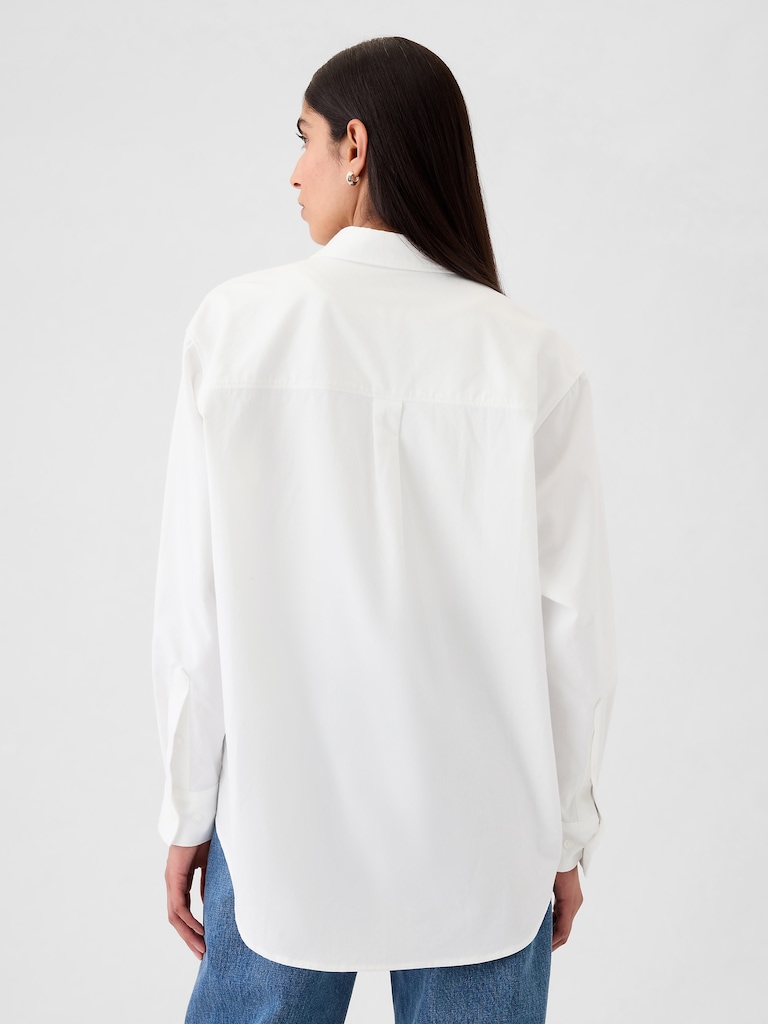 Organic Cotton Oxford Big Shirt