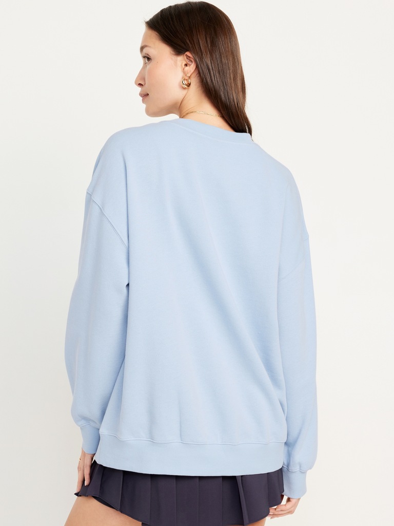 SoComfy Oversized Graphic Sweatshirt