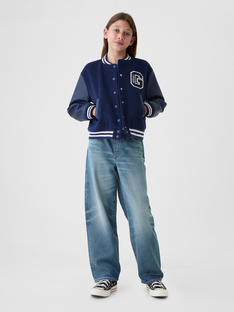 Kids UltraSoft Pull-On Baggy Jeans