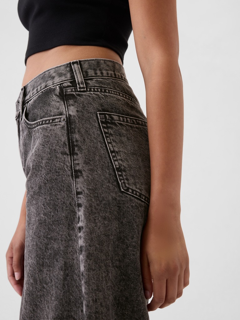 High Rise Horseshoe Jeans