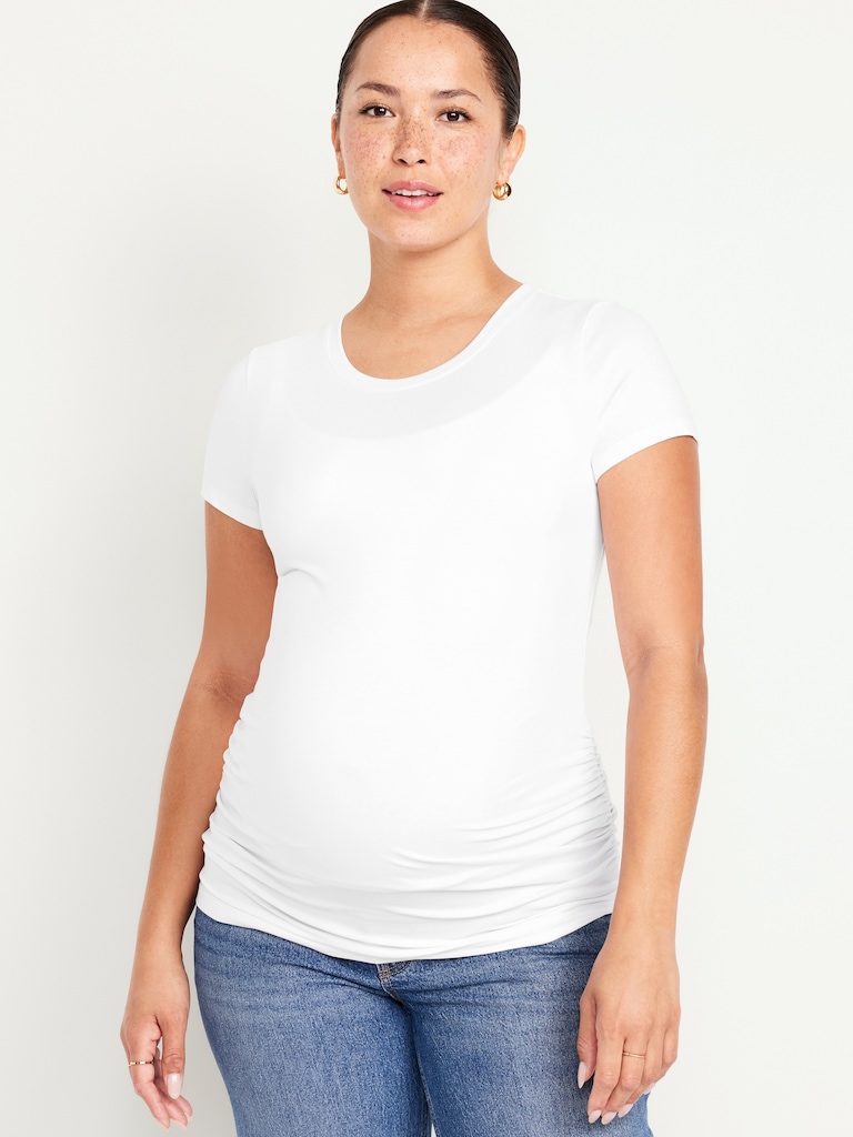 Maternity Crew-Neck T-Shirt
