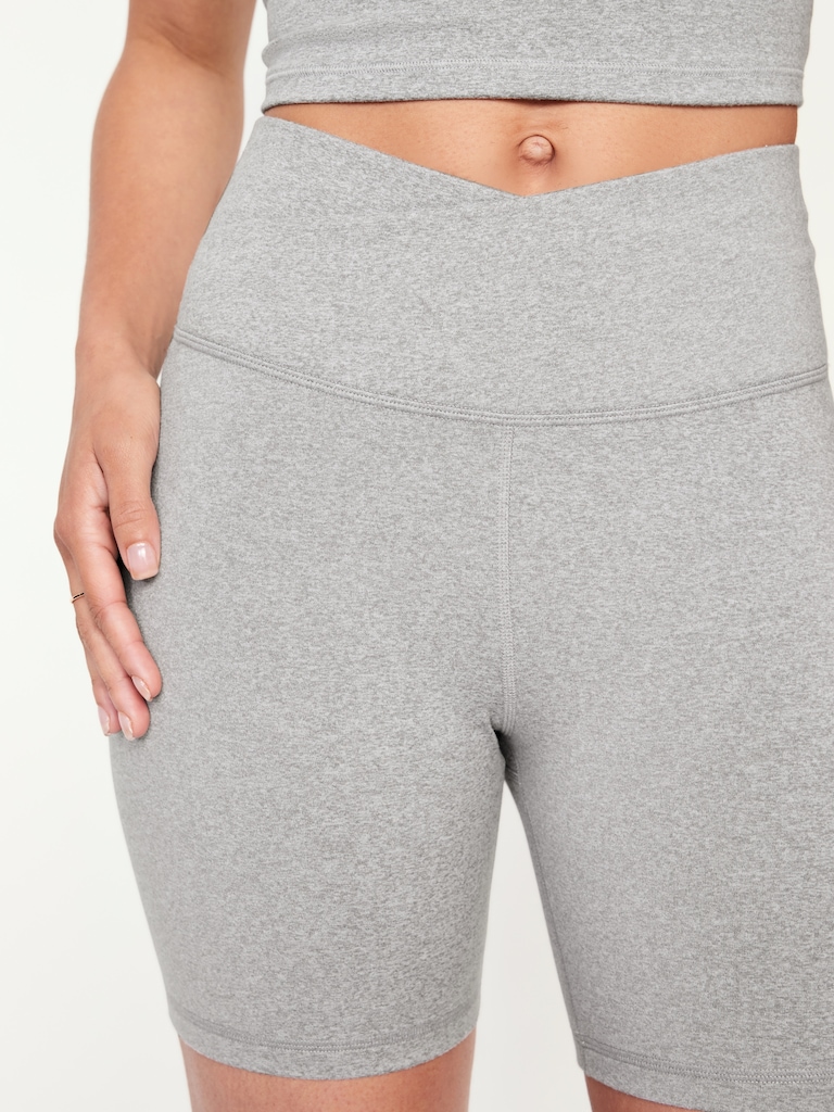 Extra High-Waisted CloudComfy Biker Shorts -- 6-inch inseam