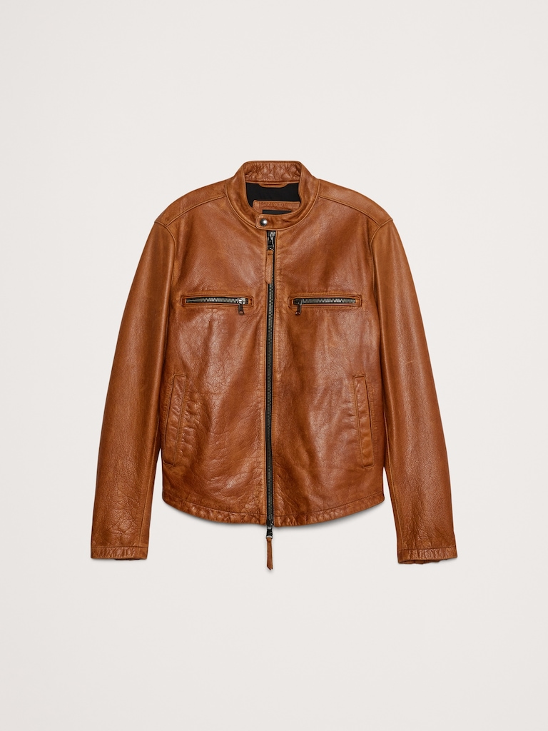 Leather Biker Jacket