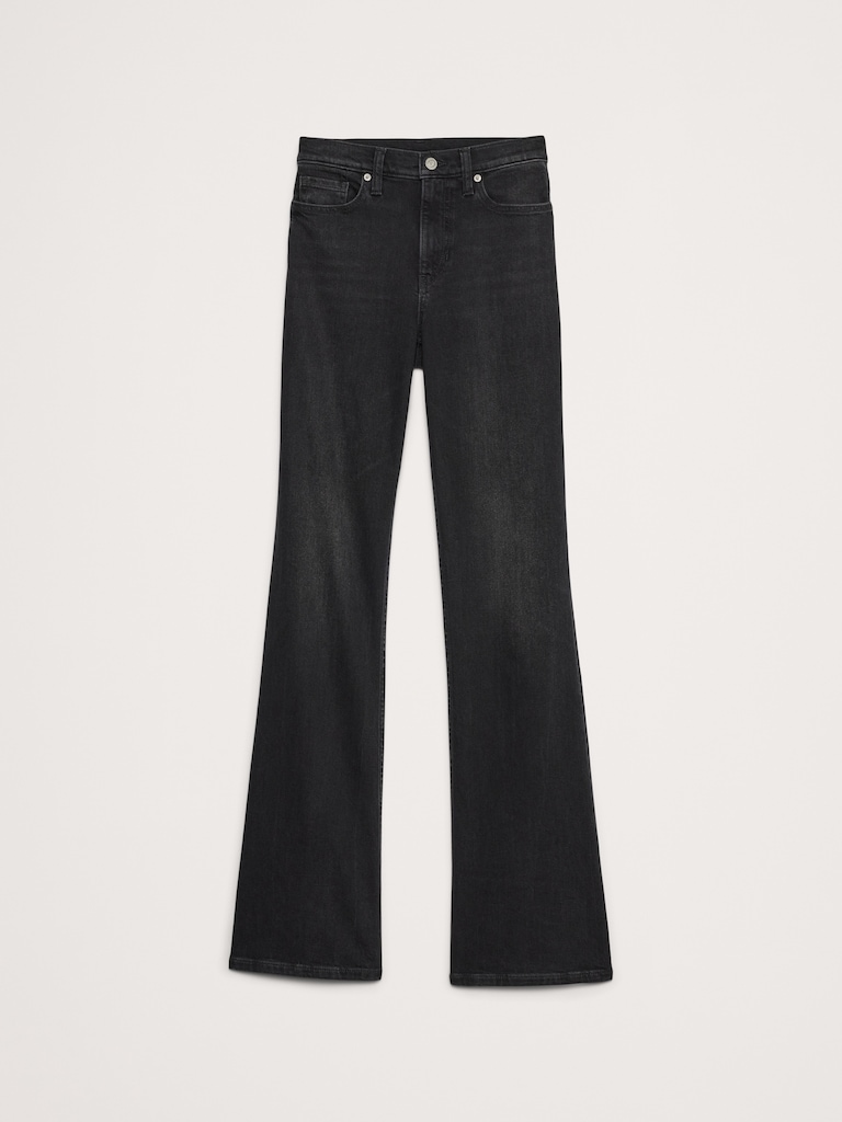 High-Rise Relaxed Flare Jean