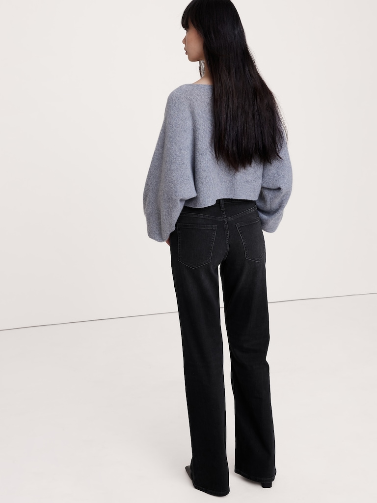 High-Rise Relaxed Flare Jean