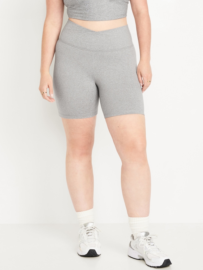 Extra High-Waisted CloudComfy Biker Shorts -- 6-inch inseam