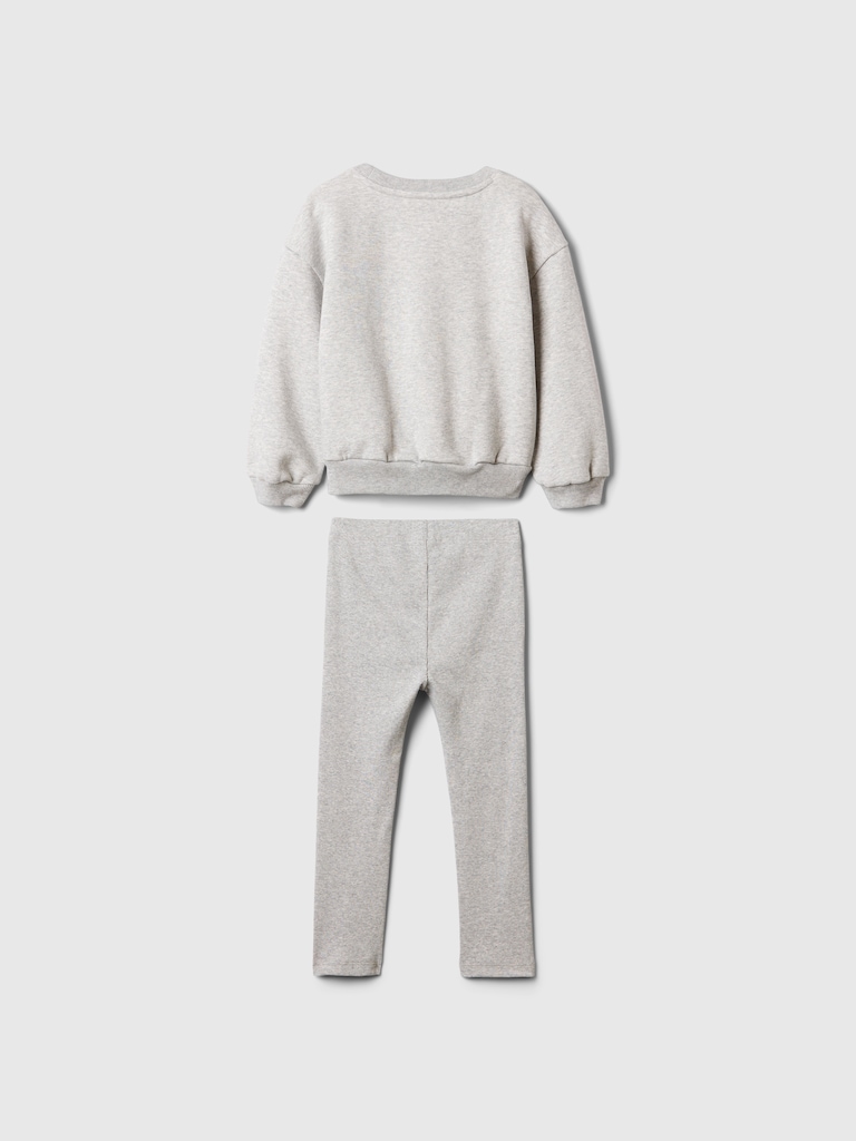 Baby & Toddler VintageSoft Logo Sweatshirt Set