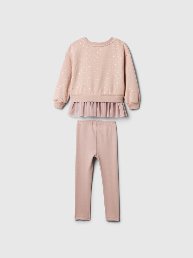 Baby & Toddler VintageSoft Tulle Sweatshirt Set