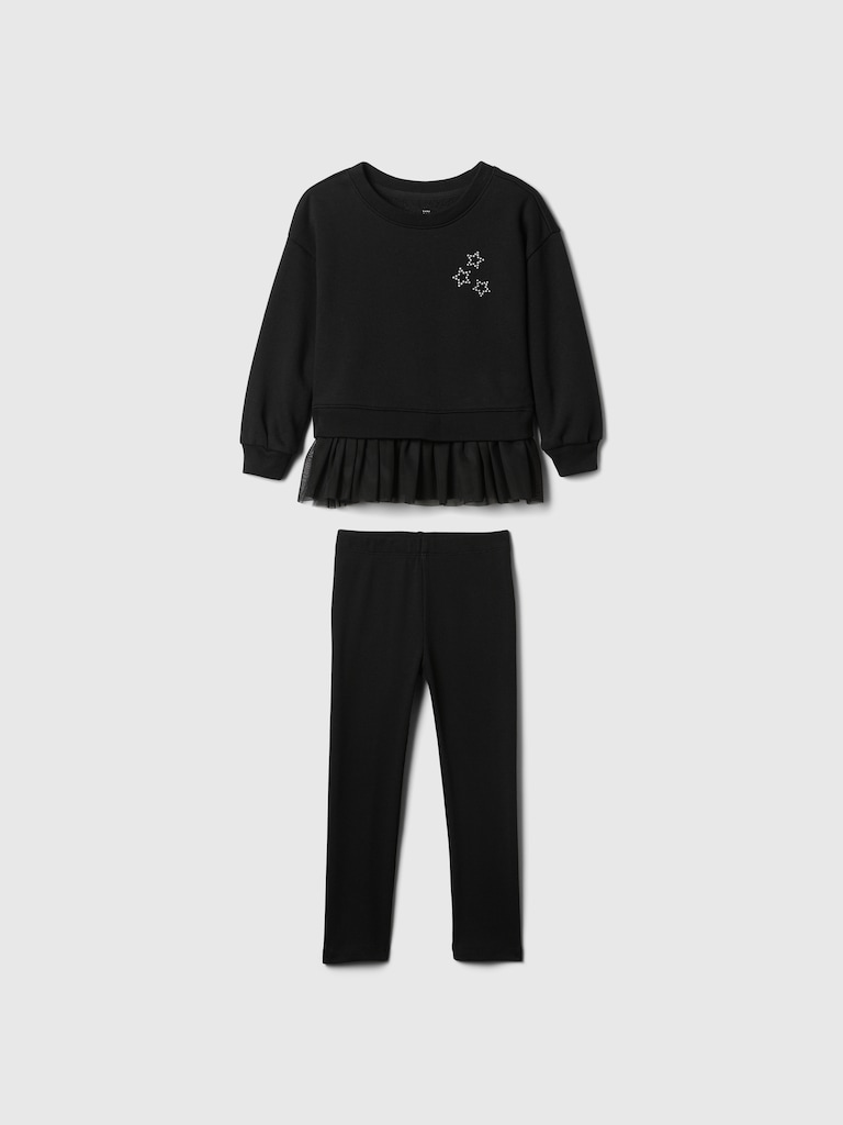 Baby & Toddler VintageSoft Tulle Sweatshirt Set