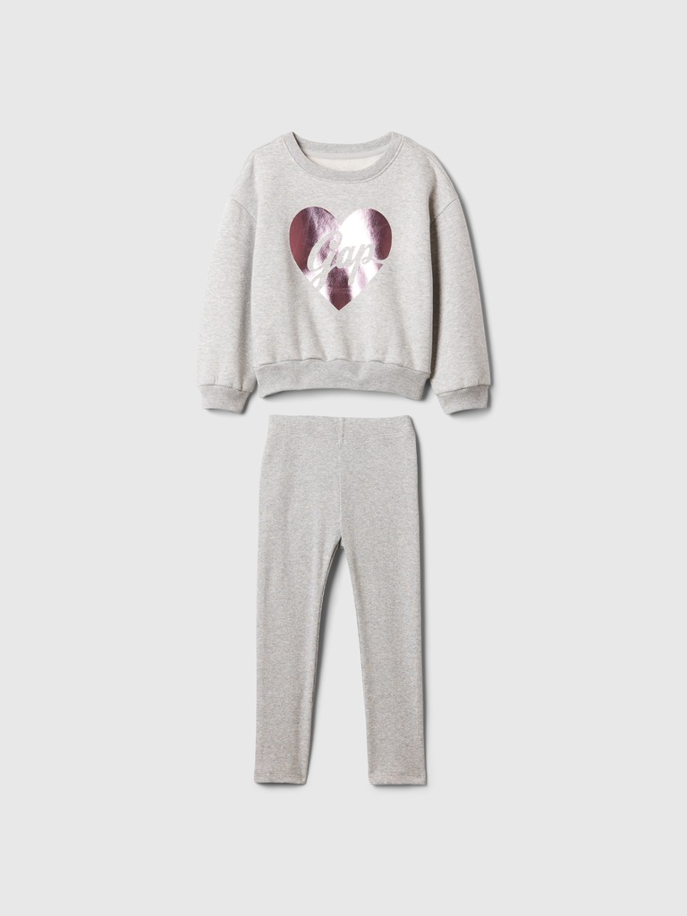 Baby & Toddler VintageSoft Logo Sweatshirt Set
