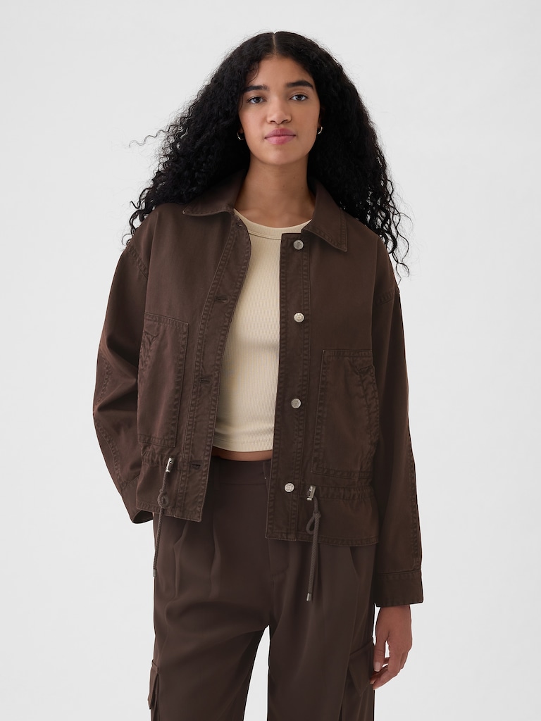 Twill Utility Jacket