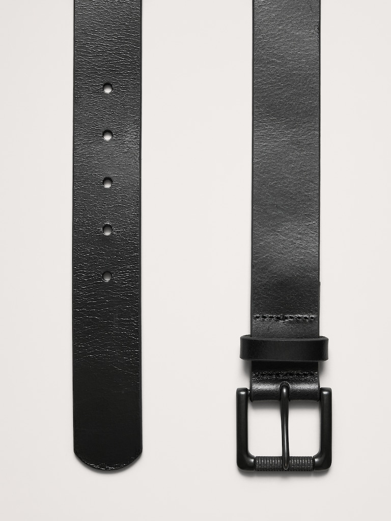 Tumbled Leather Belt