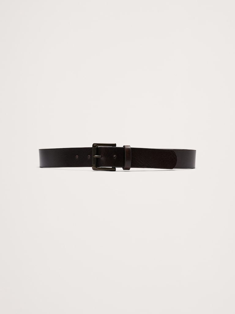 Tumbled Leather Belt