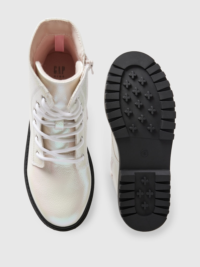 Bottes en cuir végéne pour Enfant