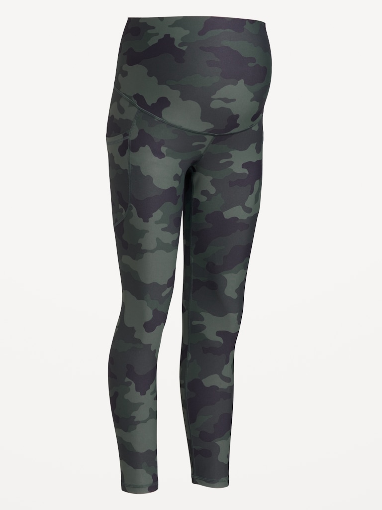 Maternity Full-Panel PowerSoft 7/8 Leggings