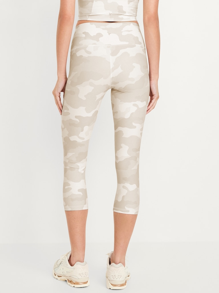 High-Waisted PowerSoft Crop Leggings