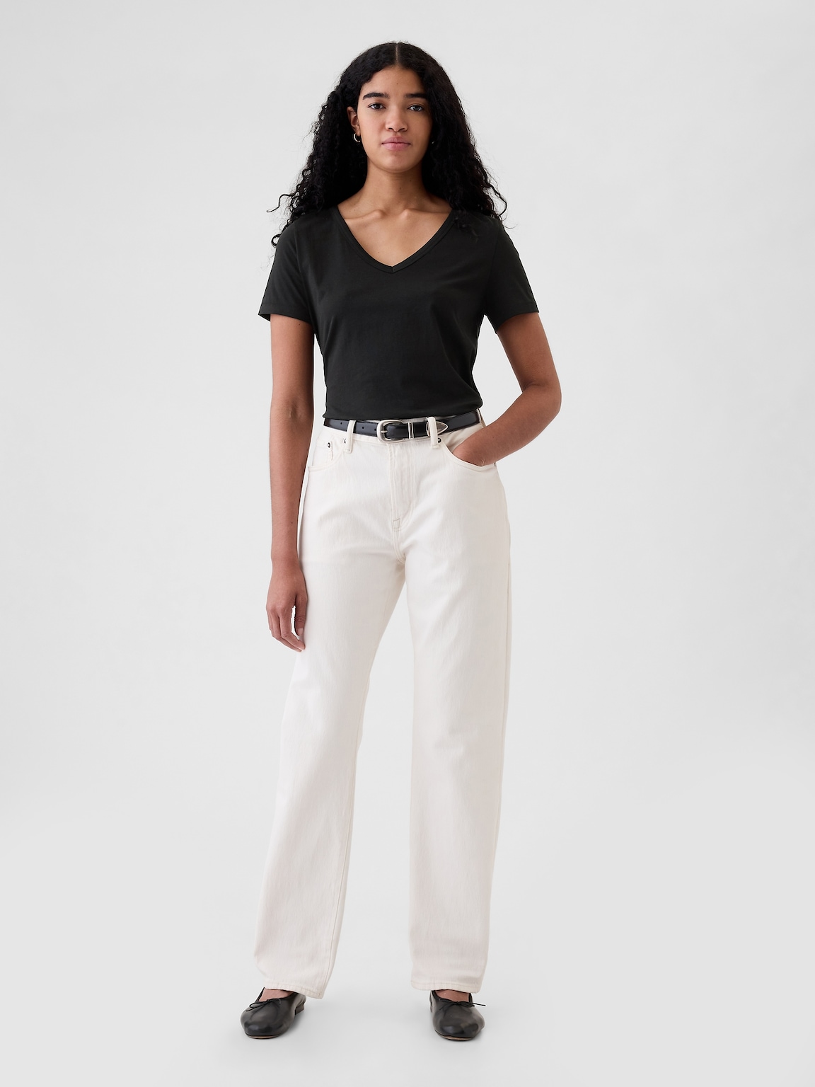 Organic Cotton VintageSoft V-Neck T-Shirt