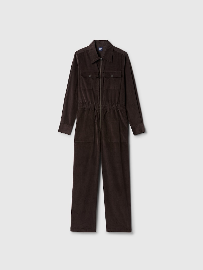 Corduroy Utility Jumpsuit