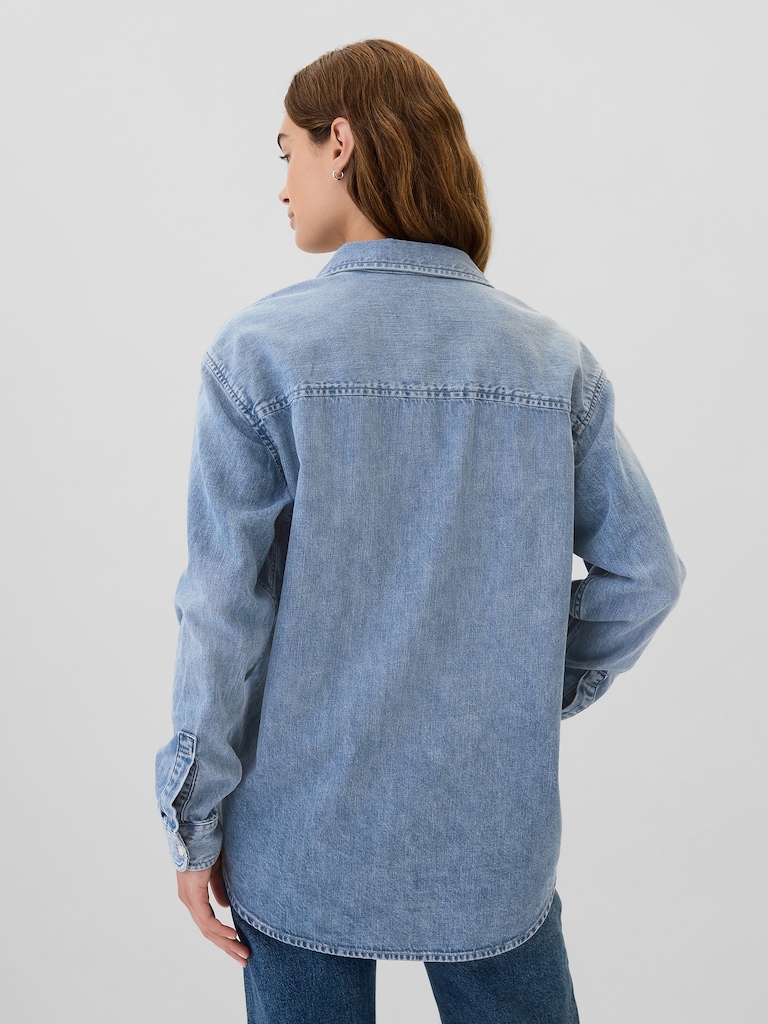 Denim Big Shirt