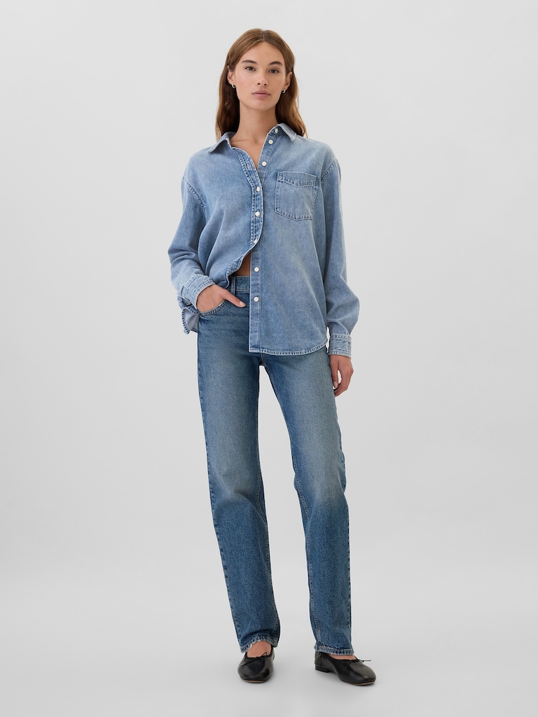 Denim Big Shirt
