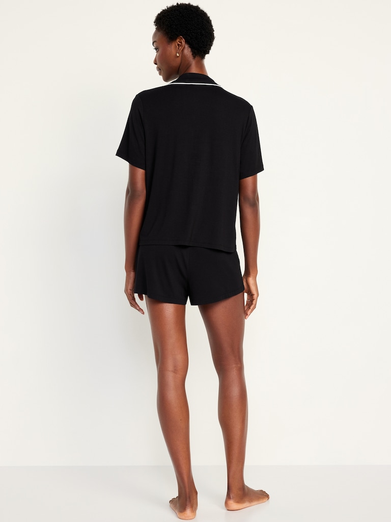 Sunday Sleep Knit Jersey Short Set