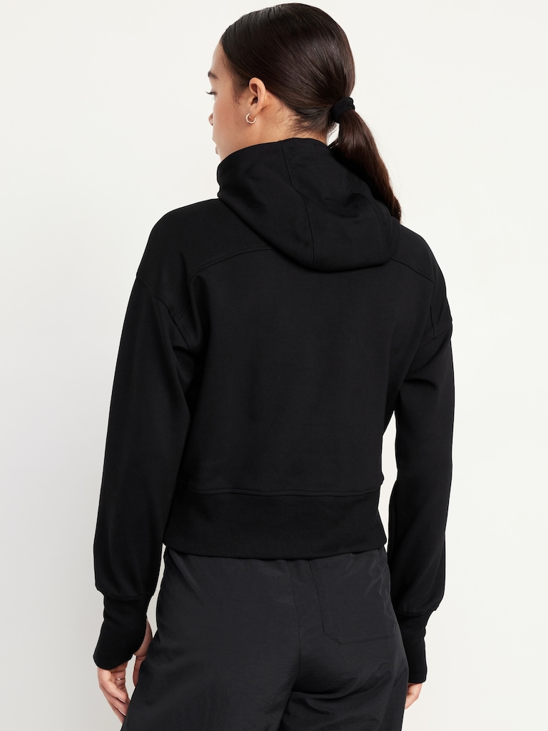 Dynamic Fleece Half-Zip Hoodie Sweatshirt