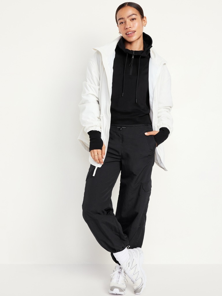 Dynamic Fleece Half-Zip Hoodie Sweatshirt