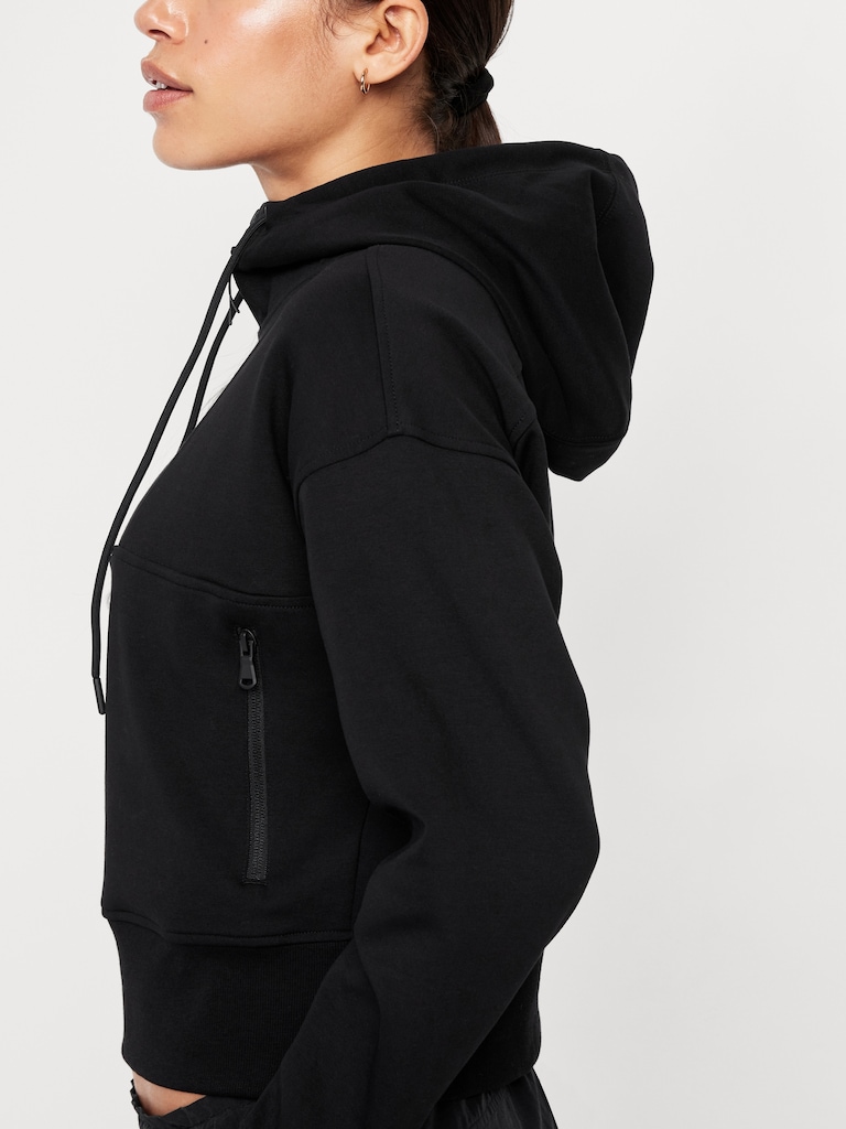 Dynamic Fleece Half-Zip Hoodie Sweatshirt