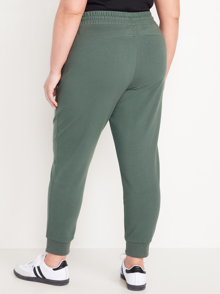 High-Waisted Dynamic Fleece Jogger Sweatpants