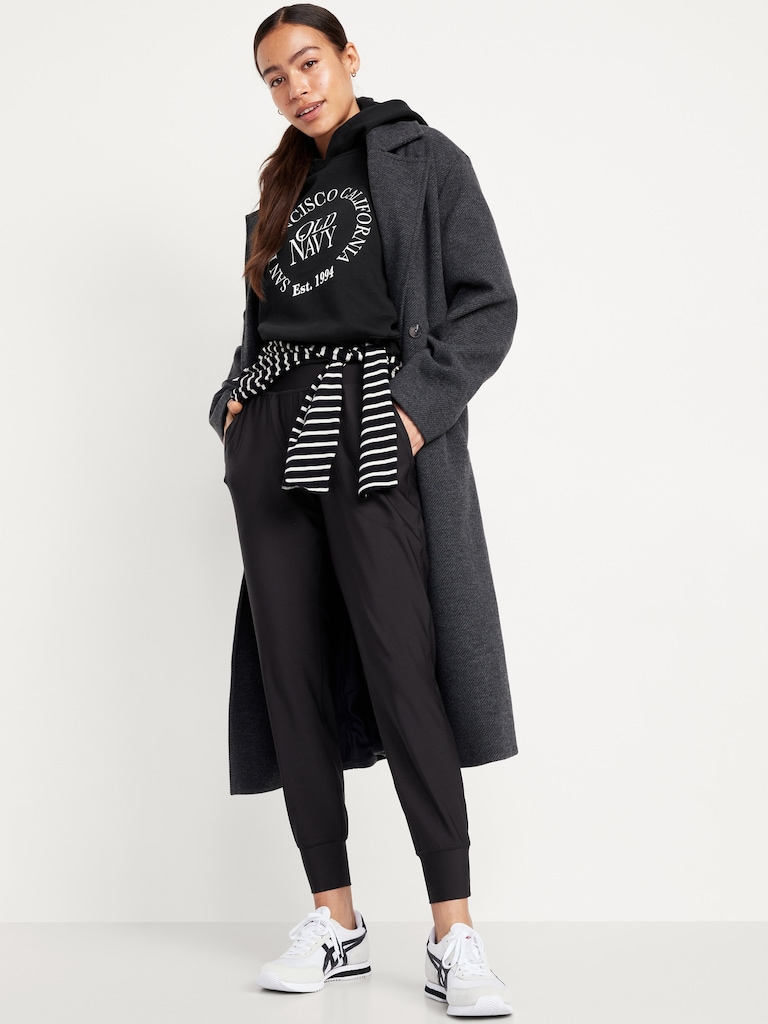 High-Waisted PowerSoft Seamed Joggers